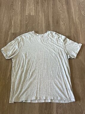 SKIMS Gray Short Sleeve Crew Neck Tee